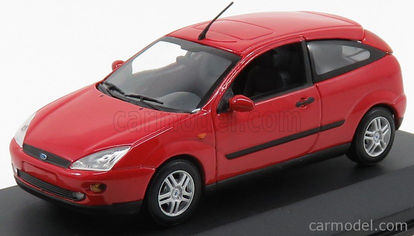 MINICHAMPS 430087000 Scale 1/43 | FORD ENGLAND FOCUS 1998 RED