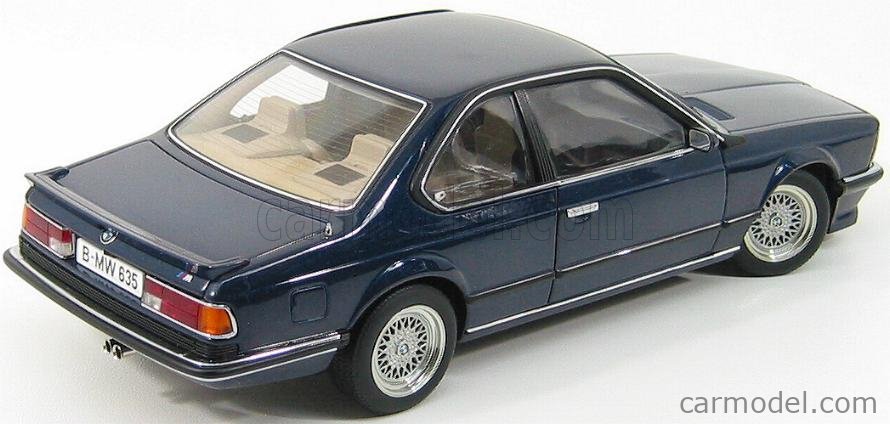 AUTOART 70527 Scale 1/18 | BMW 6-SERIES M635 CSI COUPE 1983 BLUE MET