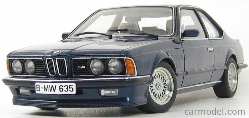 AUTOART 70527 Scale 1/18 | BMW 6-SERIES M635 CSI COUPE 1983 BLUE MET
