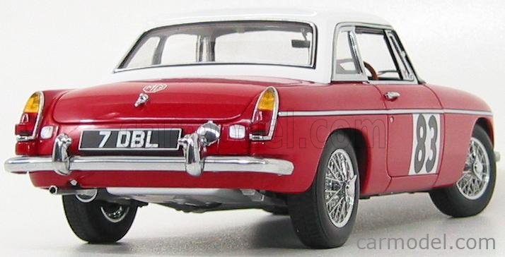Autoart 1/18 MGB GT Mk2 Rallye 1964 – Vainqueur Monte-Carlo, Miniature Collection