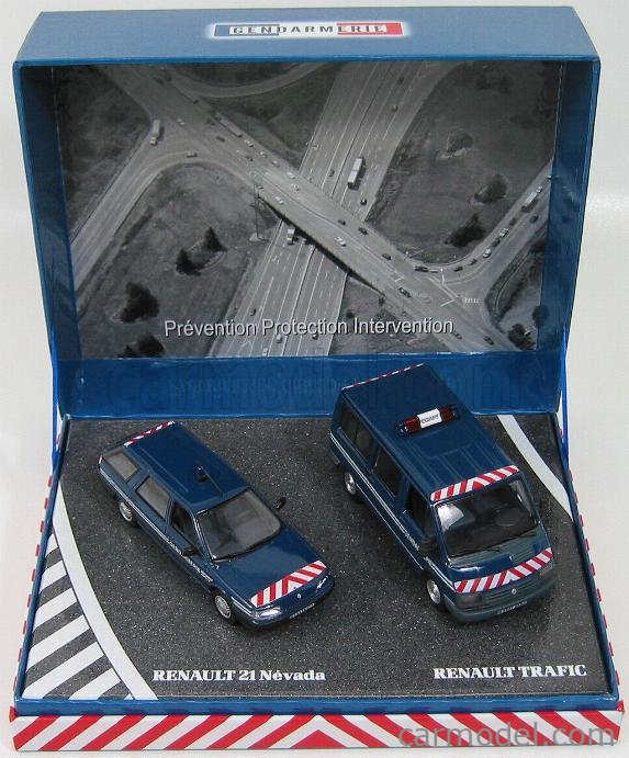 RENAULT TRAFIC GENDARMERIE Identification criminelle Police Norev 1/43