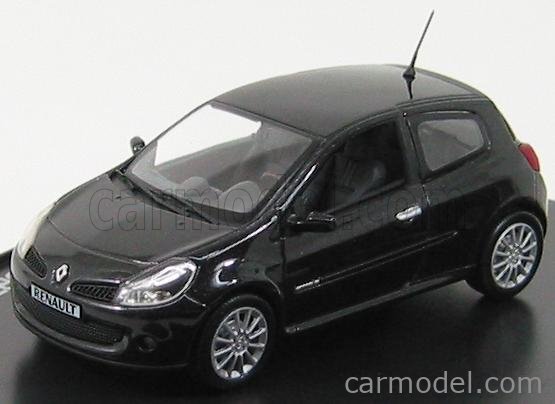 Miniature Renault Clio RS Grise 2006 - francis miniatures