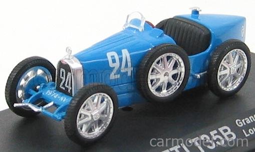 1/43 Bugatti T35B Grand Prix Sport 1928 Louis Chiron 24# Vehicles Model Car Toys 
