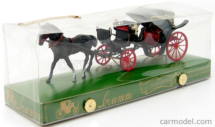 Brumm Historical horse drawn carriage no012 Botticella de Roma, 1:43, excellent Brumm Historical horse drawn carriage no012 Botticella de Roma, 1:43, excellent