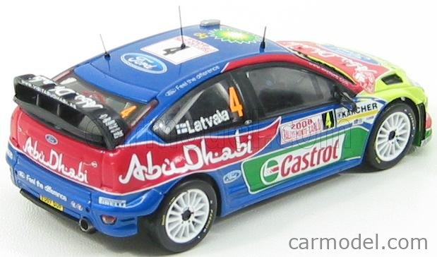 IXO 1/43 Ford Focus WRC 2006 – Rallye Wales, Voiture Latvala-Anttila #10