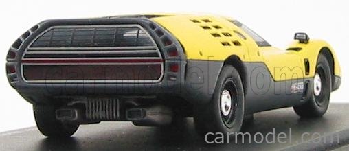 SPARK-MODEL KBS038 Scale 1/43 | MAZDA RX-500 1971 YELLOW GREY