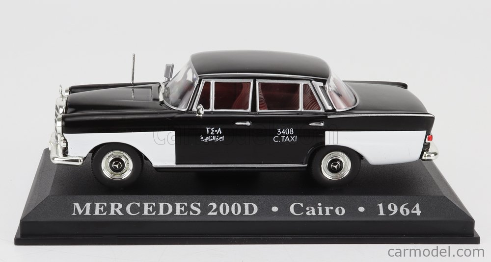メルセデス ベンツ200D タクシー　1/43 Mercedes Benz 200D 1968 TAXI 1/43