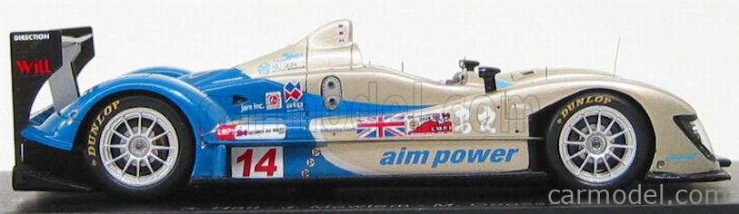 Miniature Spark 1/43 – Creation Autosportif N°14 – Le Mans 2008 – Hall S1421