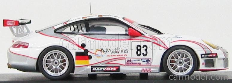 MINICHAMPS ポルシェ911 GT3 RSR - 2004 1:18 MINICHAMPS 100046404 Scale 1/18 | PORSCHE 911 996 GT3 RSR