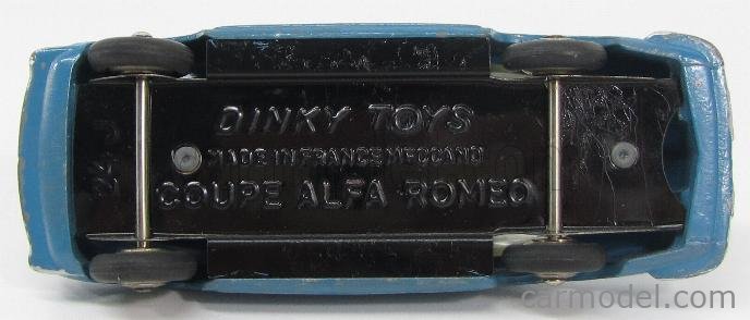 Dinky Toys 527 Alfa Romeo Super Sprint – Rouge – 1/43 – France – Proche Neuf