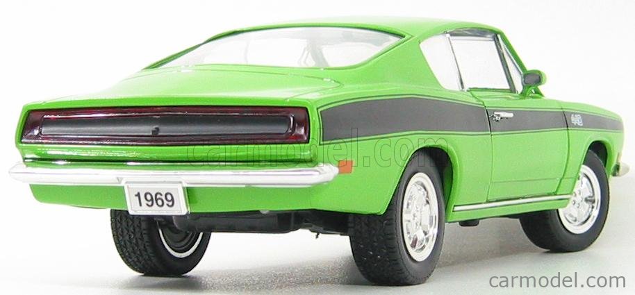 YAT-MING 92179G Scale 1/18 | PLYMOUTH BARRACUDA 440 COUPE