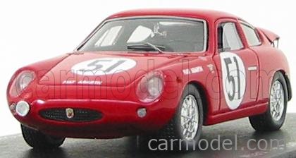 Spark 1:43 Abarth Simca 1300 #62 Le Mans 24h 1962 Balzarini / Albert