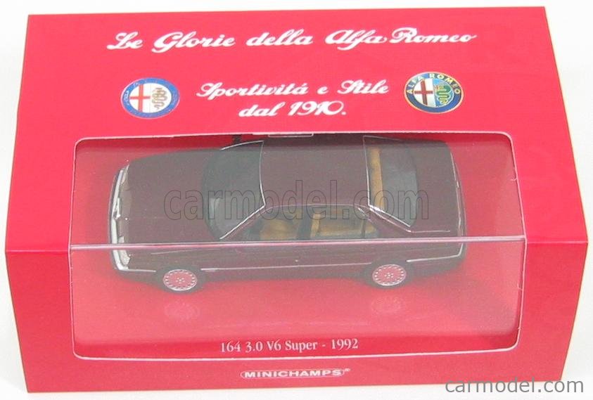 MINICHAMPS 436120700 Scale 1/43 | ALFA ROMEO 164 3.0 V6