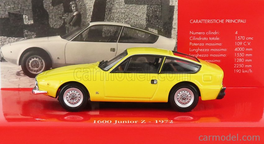 MINICHAMPS 436120720 Scale 1/43 | ALFA ROMEO 1600 JUNIOR ZAGATO