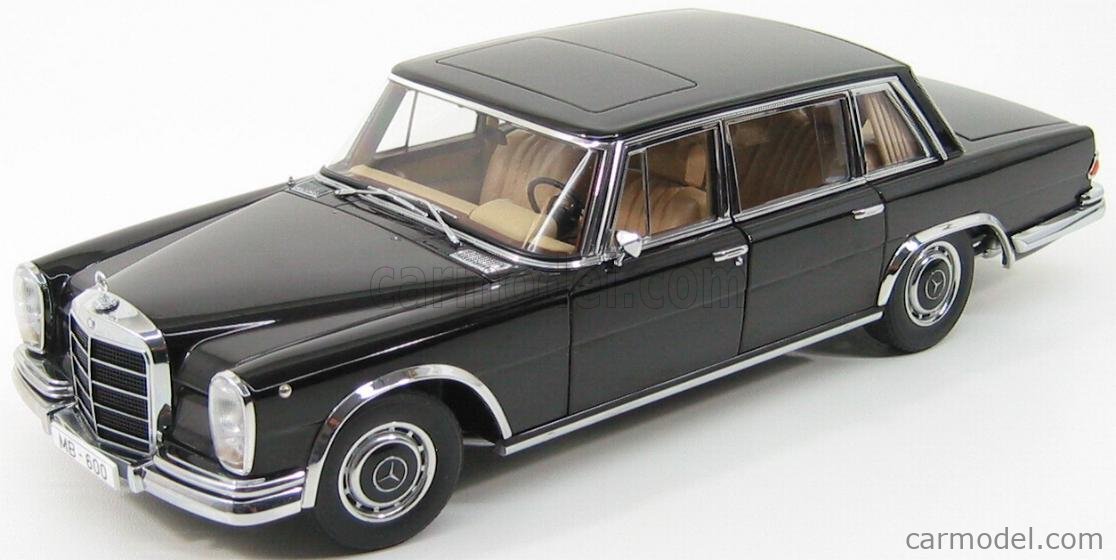 AUTOART 76192 Scale 1/18 | MERCEDES BENZ 600 SWB LIMOUSINE BLACK