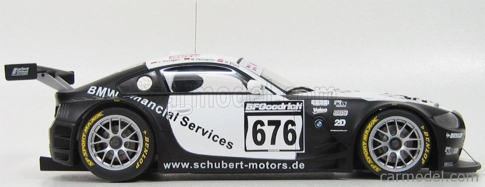 AUTOART 80649 Scale 1/18 | BMW Z4 COUPE N 676 TEAM SCHUBERT 2006