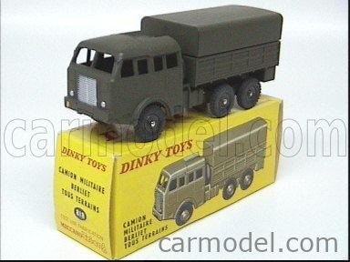Dinky Toys 80D F Berliet TBU 6x6 tous terrains militaire 1/4