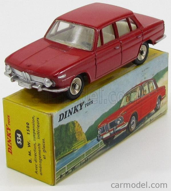 DINKY FRANCE 534 Scale 1/43 | BMW 1500 1965 RED
