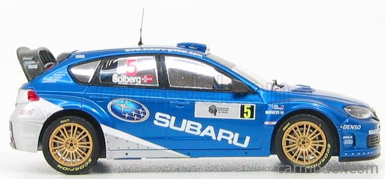 REP05 ミシュラン 1/43 スバル インプレッサWRC 3号 すくな