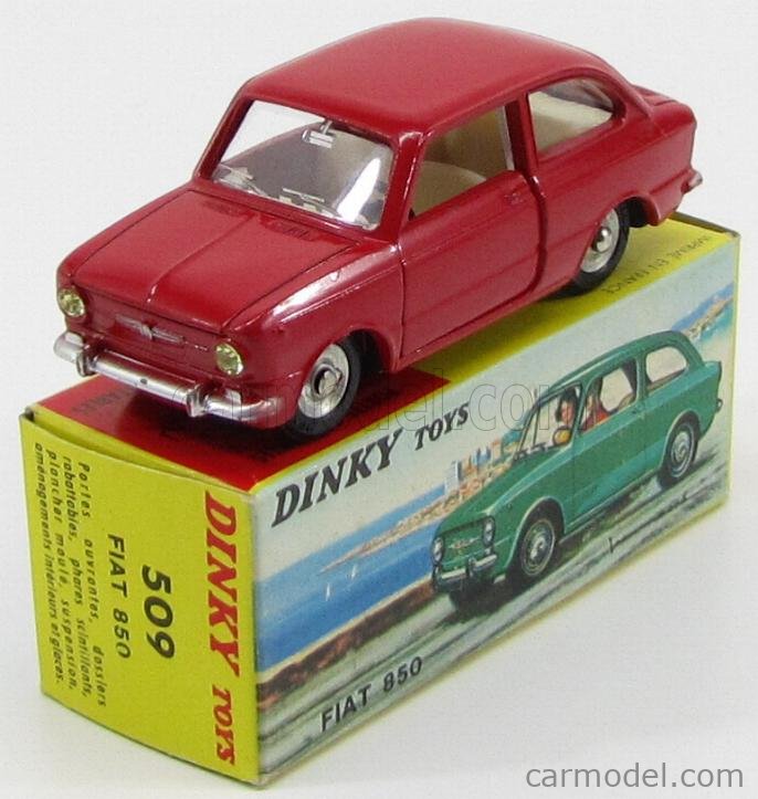 DINKY FRANCE 509 Scale 1/43 | FIAT 850 RED