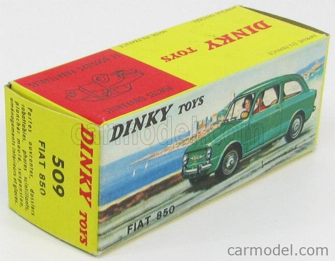 DINKY TOYS FIAT 850 フィアット Dinky 509, Fiat 850 - Free Price Guide & Review