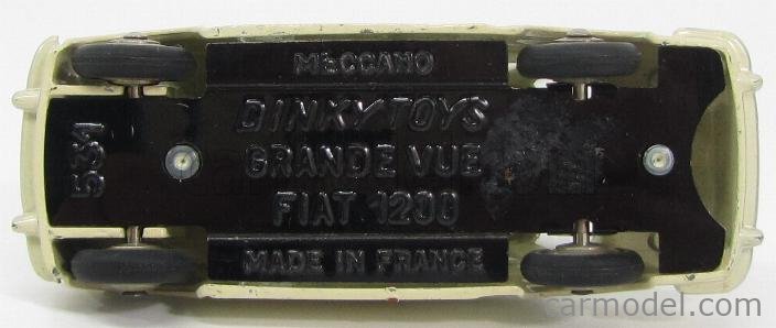 Dinky Toys France 531 - Fiat 1200 Grande Vue - Jantes Concaves - Dans Sa Boîte