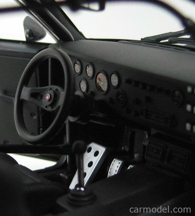 KYOSHO 08372D Scale 1/18 | SEAT FIAT 131 ABARTH N 1 WINNER RALLY COSTA BRAVA 1979 A.ZANINI - J.PETISCO BLUE YELLOW