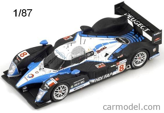 Spark Peugeot 908 HDI FAP N°8 - 2e Le Mans 2007, 1/43, D'occasion