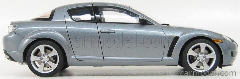 AUTOART 75923 Scale 1/18 | MAZDA RX-8 2003 TITANIUM GREY MET