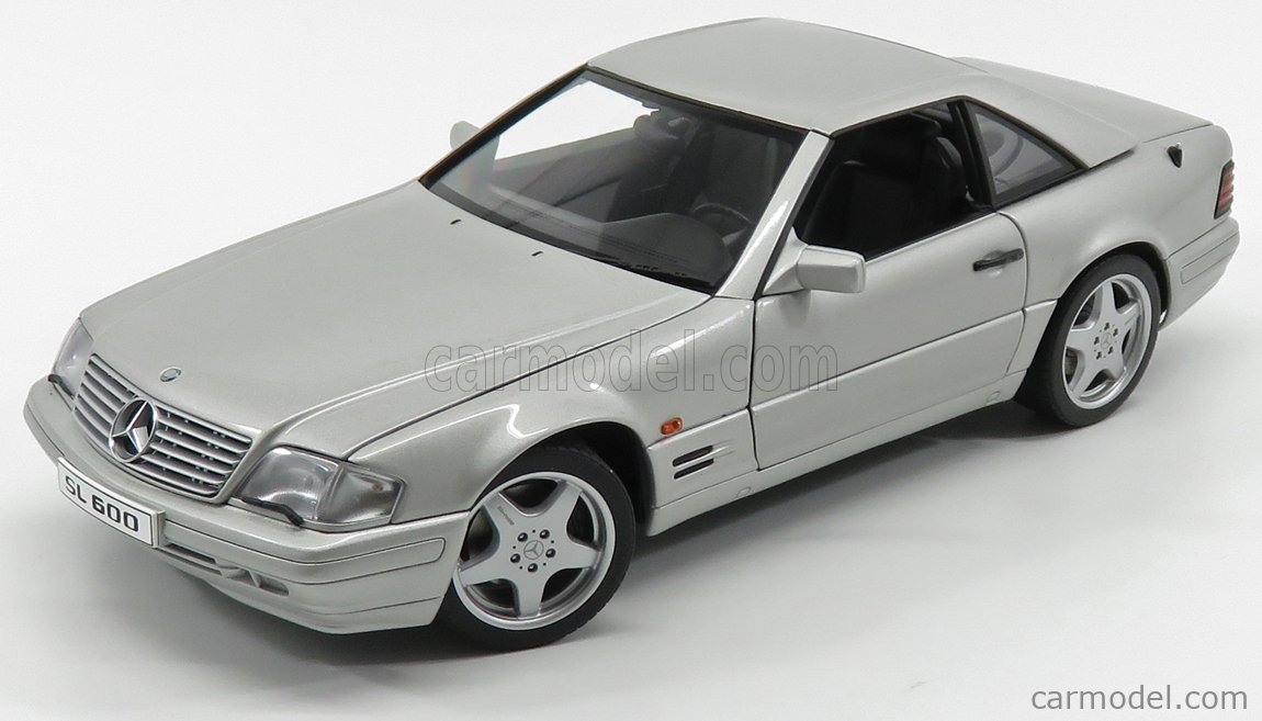 MERCEDES-BENZ 600SL BLACK by AUTOart 1:18 76232 BRAND NEW