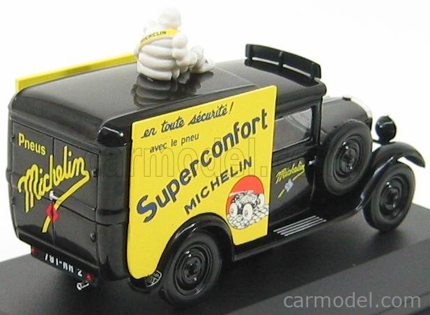 Miniroute TransPub Résine 1/43 - Peugeot 301 Fourgon Michelin