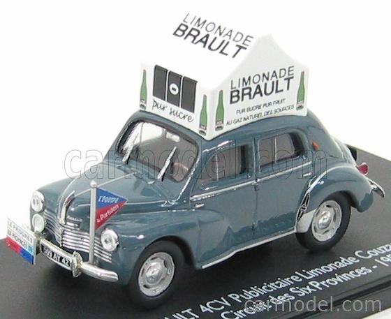 エリゴール1/43 ルノー 4CV Limonade Couzan Brault ELIGOR 101149 Escala 1/43 | RENAULT 4CV LIMONADE COUZAN-BRAULT