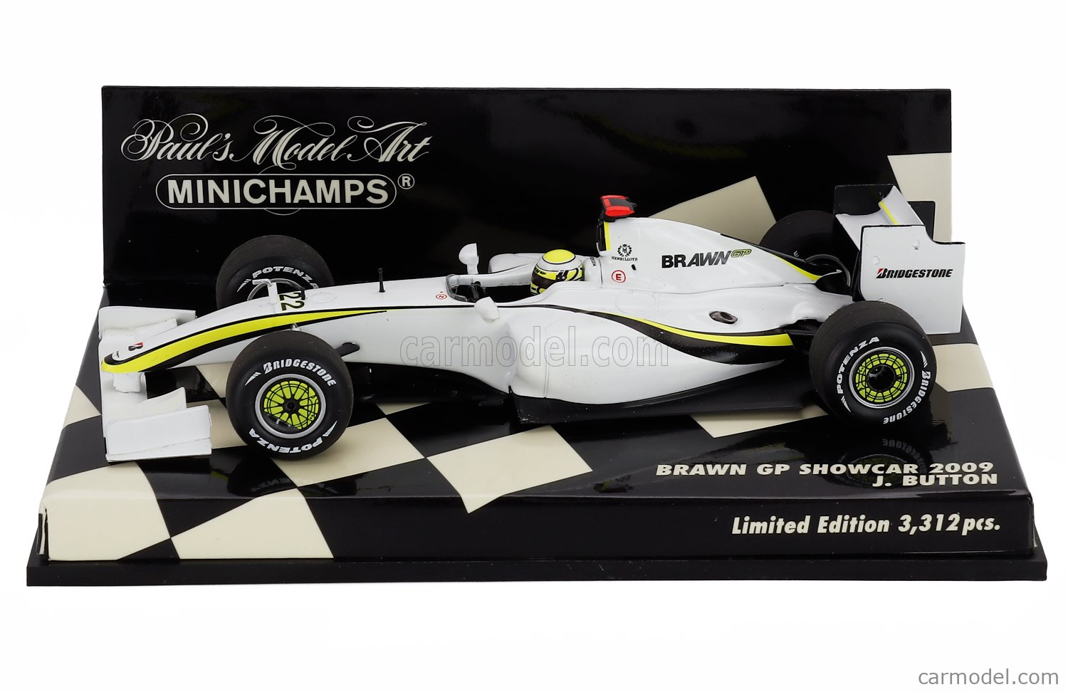 MINICHAMPS 400090092 Scale 1/43 | BRAWN GP F1 MERCEDES BGP001 N 22