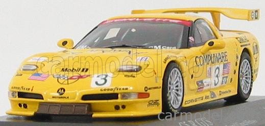Minichamps 1/43 – Chevrolet Corvette C5 R GTS – Le Mans 2002 N°64 – Miniature Collection