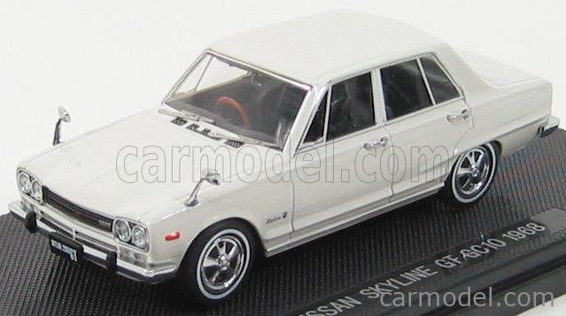 EBBRO EB43936 Scale 1/43 | NISSAN SKYLINE GT GC10 1968 WHITE