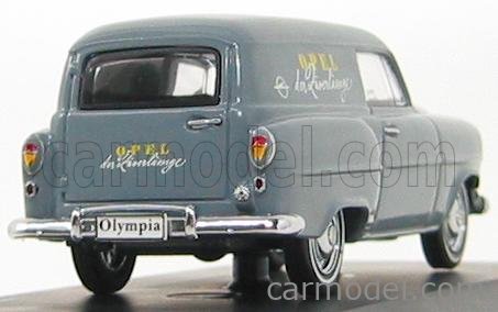 Schuco Opel Olympia mit Anhänger und Messerschmidt KR, Art.Nr