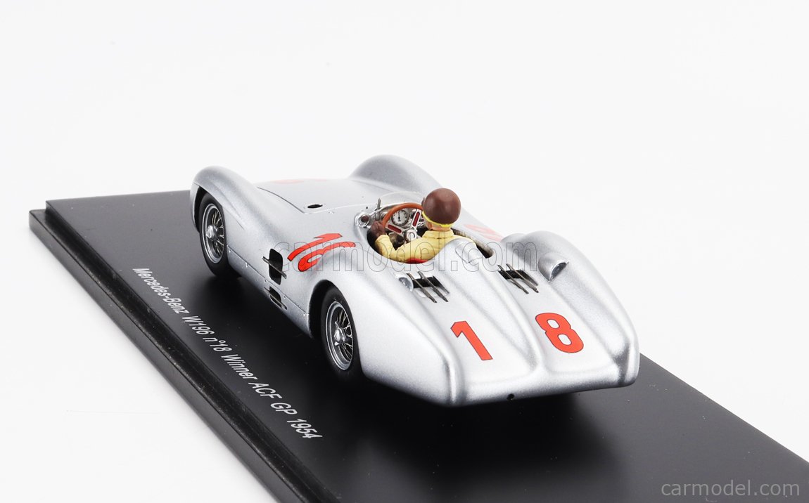 スパーク 1/43 メルセデス W196 #18 フランス GP 1954 Spark 1⁄43 Mercedes-Benz W196 N°18 – Vainqueur GP France 1954