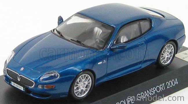 EDICOLA MASCOL025 Scale 1/43 | MASERATI GRANSPORT COUPE 2004 BLUE MET