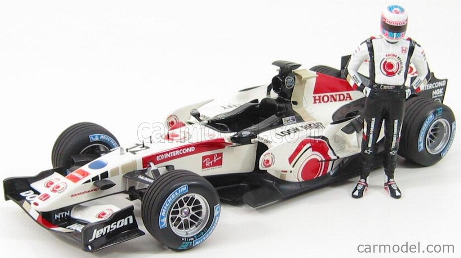 BAR - F1 RA106 HONDA N 12 1st WINNER GP HUNGARY 2006 J. BUTTON