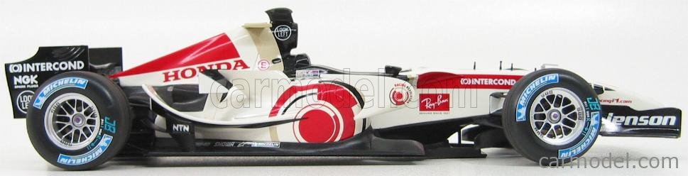 BAR - F1 RA106 HONDA N 12 1st WINNER GP HUNGARY 2006 J. BUTTON