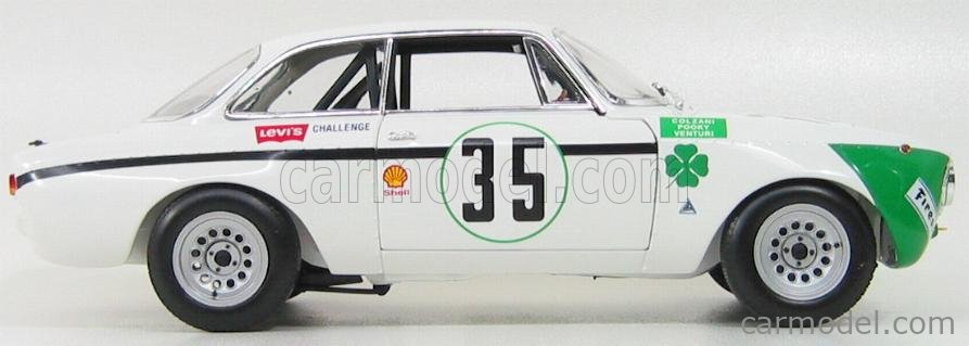 Diecast model cars Alfa Romeo GT 1/18 Minichamps A 1300 Junior yellow 1971