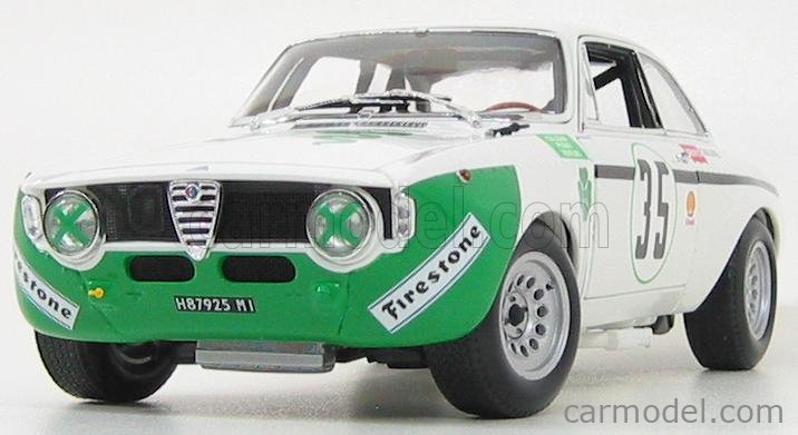 Minichamps 155722283 - Alfa Romeo GTA 1300 Junior – Autodelta – 24h de Spa 1972