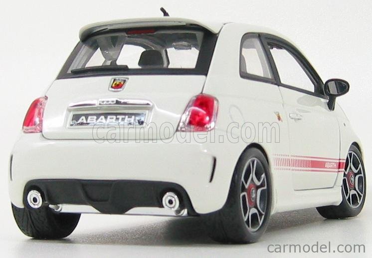 BURAGO 18-11028 Scale 1/18 | FIAT 500 ABARTH 2008 - TETTO A