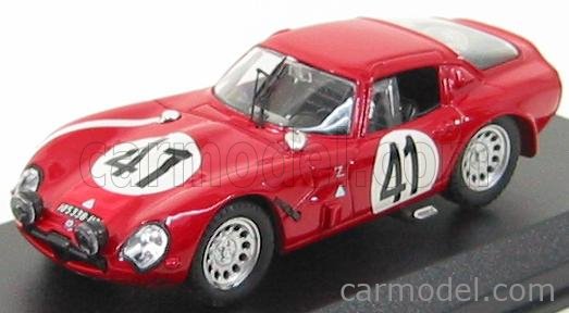 BEST-MODEL 9174 Scale 1/43 | ALFA ROMEO TZ2 N 41 24h LE MANS 1965 ...