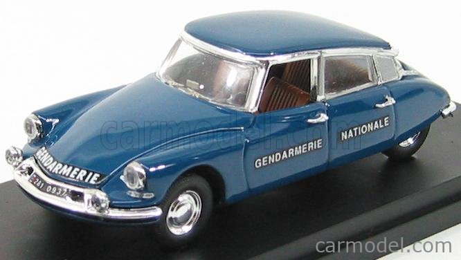Citroën DS 21 french Police 1:43 Ist Diecast Model Car PM37 