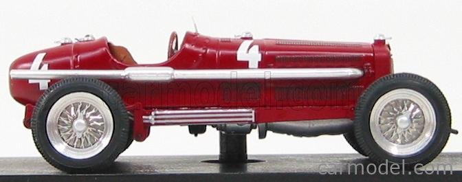 RIO-MODELS 4492 Scale 1/43 | ALFA ROMEO F1 P3 N 28 WINNER NIZZA GP 1934 A.VARZI RED