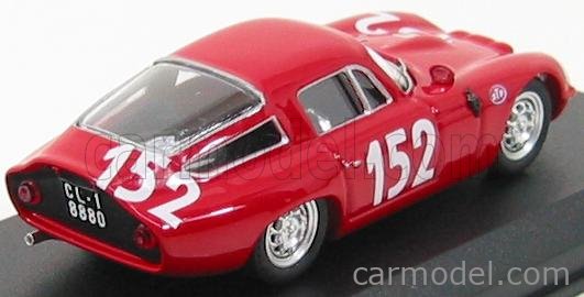 BEST-MODEL 9380 Scale 1/43 | ALFA ROMEO TZ1 N 152 TARGA FLORIO 1970 ...