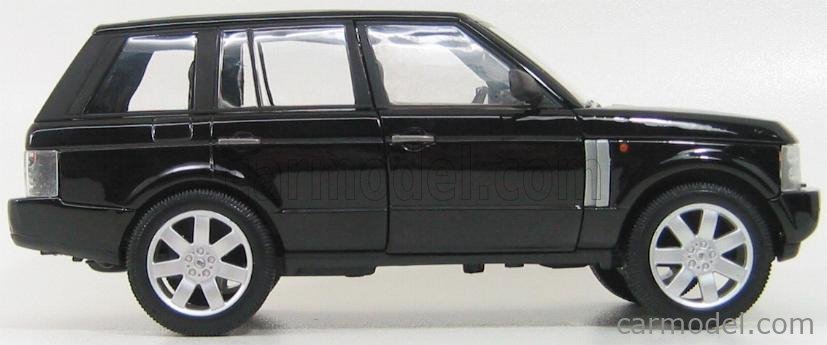 Land Rover Range 2003 Black Met Welly 1:24 WE22415BK Miniature