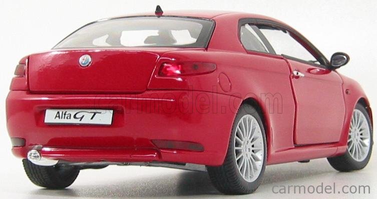 WELLY WE12540 Scale 1/18 | ALFA ROMEO GT COUPE 2003 RED