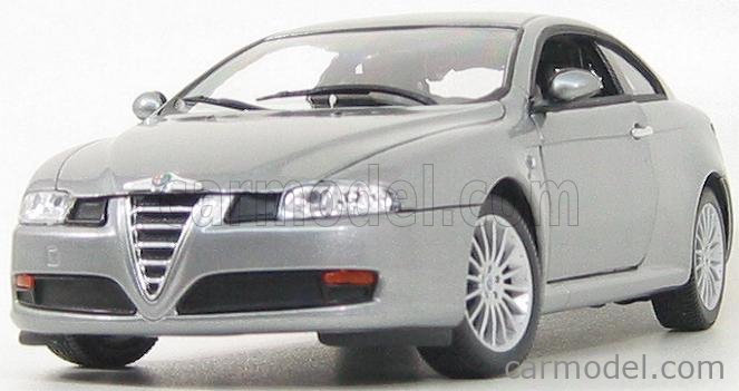 【SALE】 WELLY WE12540 Escala 1/18 | ALFA ROMEO GT COUPE 2003 SILVER ミニカー